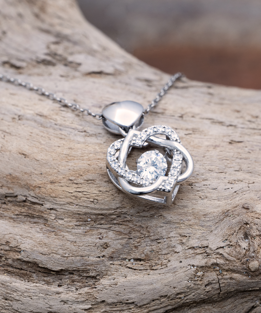 Sorry | Heart Knot Necklace