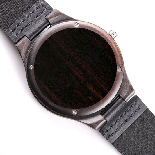 Wood Watch with Luxury Box TEMPLATE