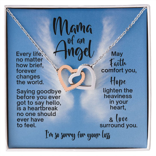 Miscarriage Gift, Infant Loss Memorial Keepsake, Stillborn Baby Necklace
