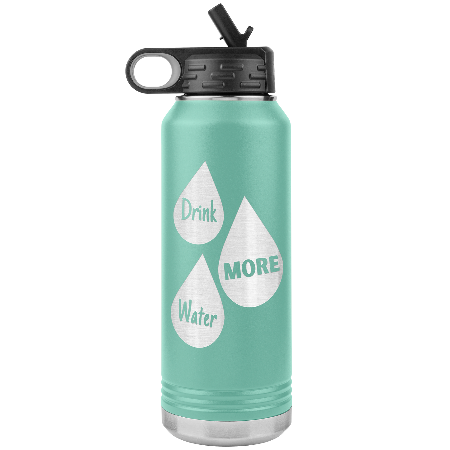 Stainless Steel Insulated Water Bottle Tumbler with Built-in Straw –  Nicolas Howard