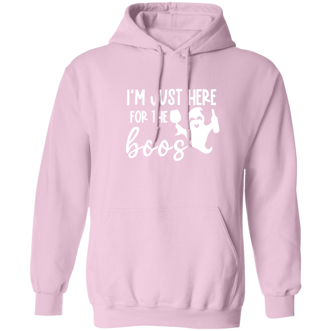 I'm Just Here for the Boos Unisex Pullover Hoodie