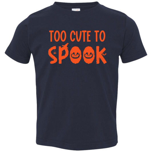Too Cute to Spook Toddler Jersey T-Shirt