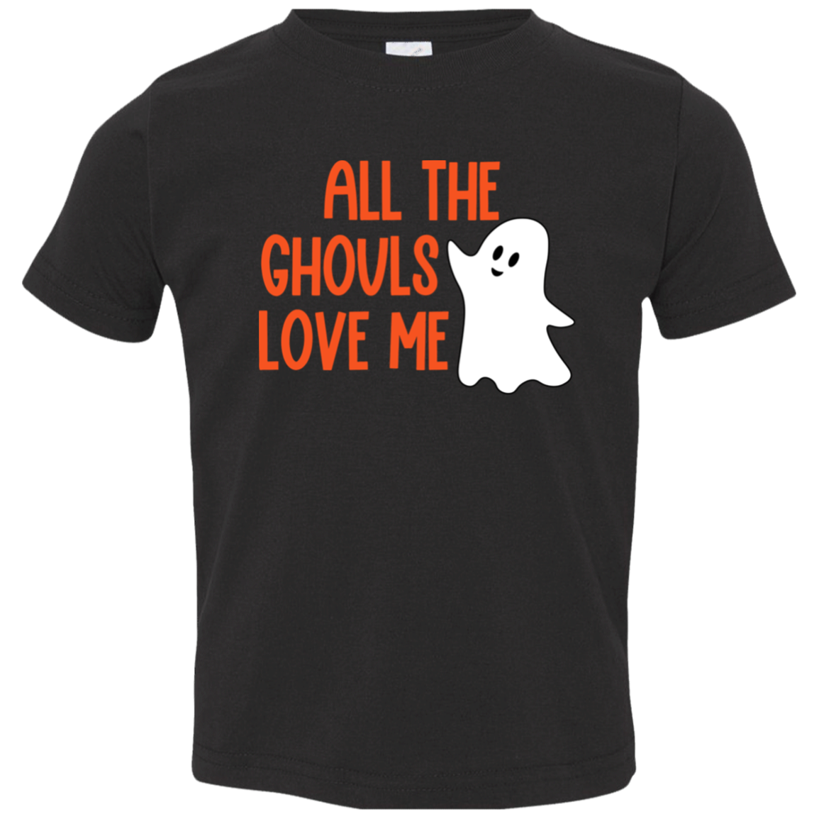 All the Ghouls Love Me Toddler Jersey T-Shirt