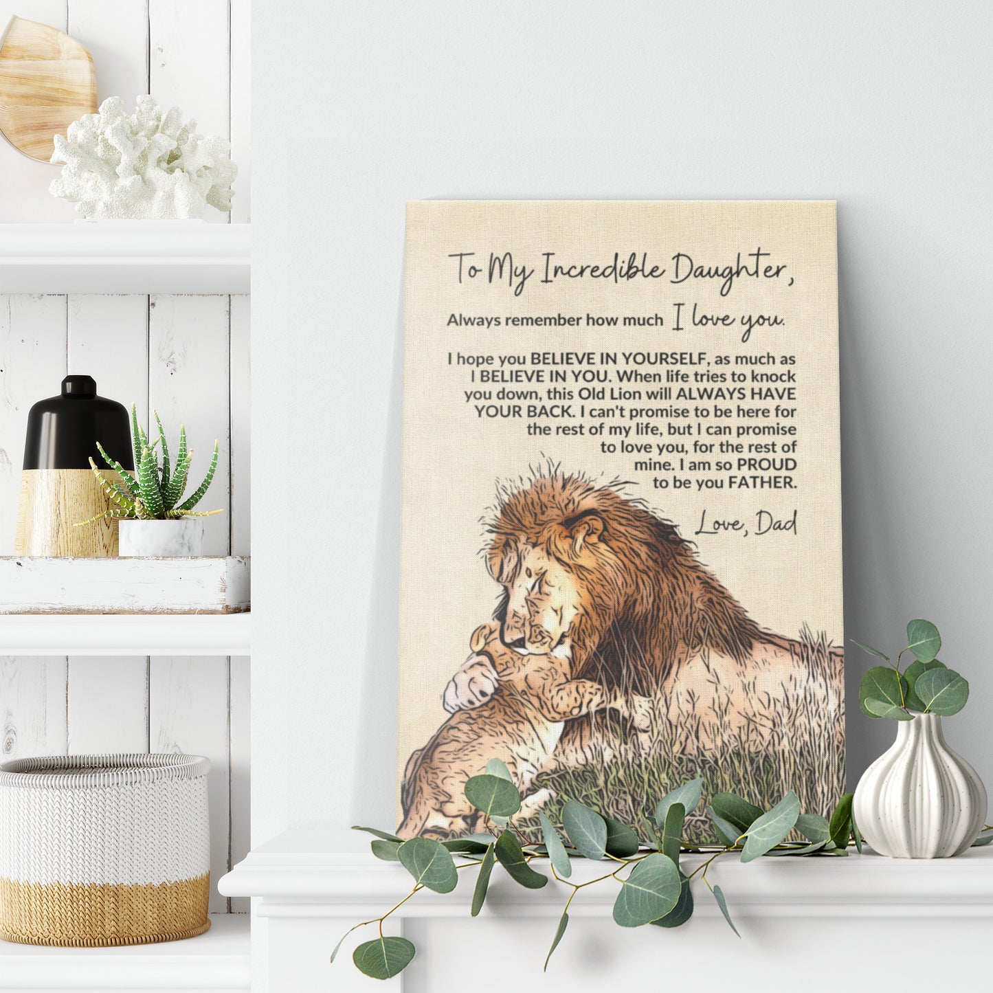 To My Daughter | This Old Lion Will Always Have Your Back