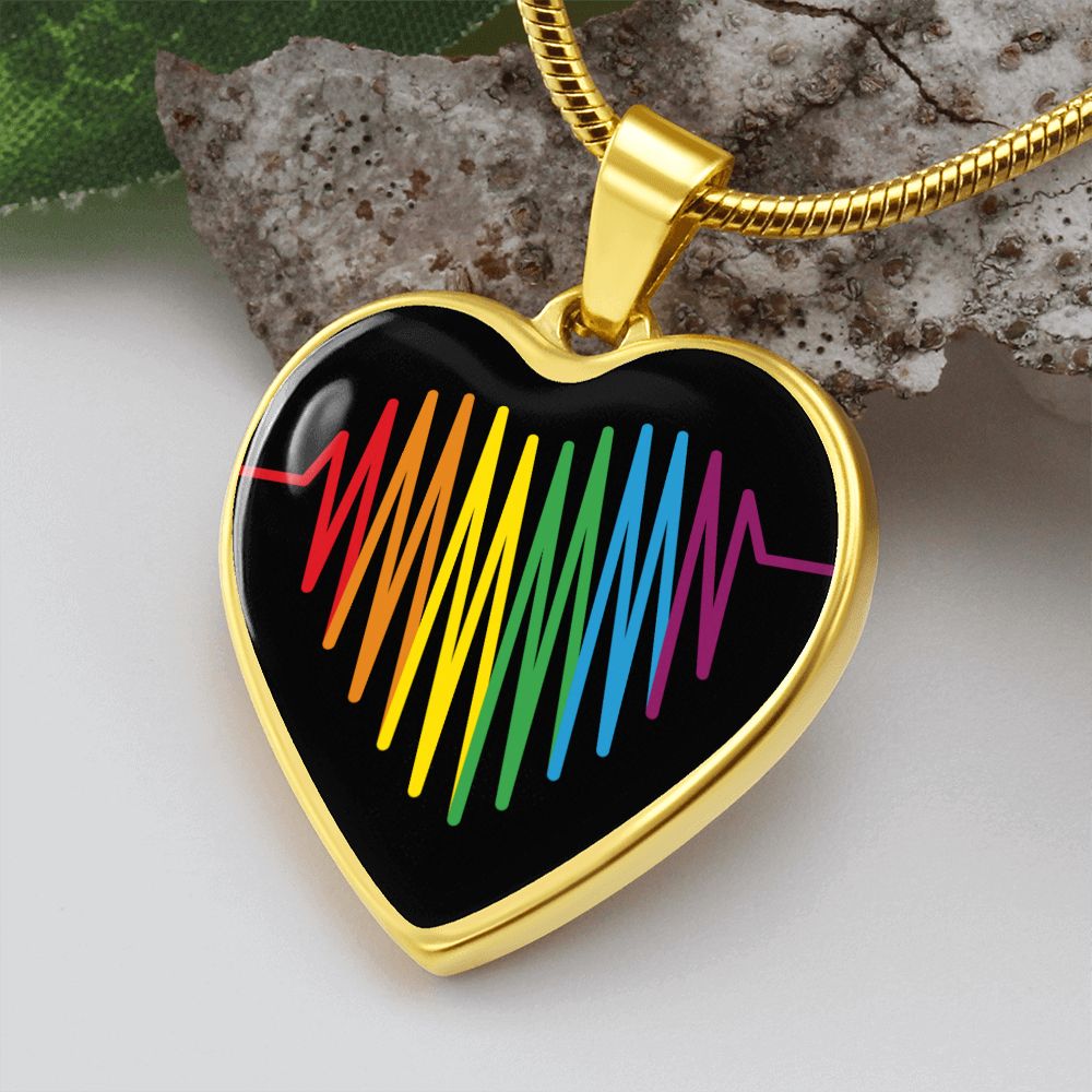 Lgbt pride clearance necklace