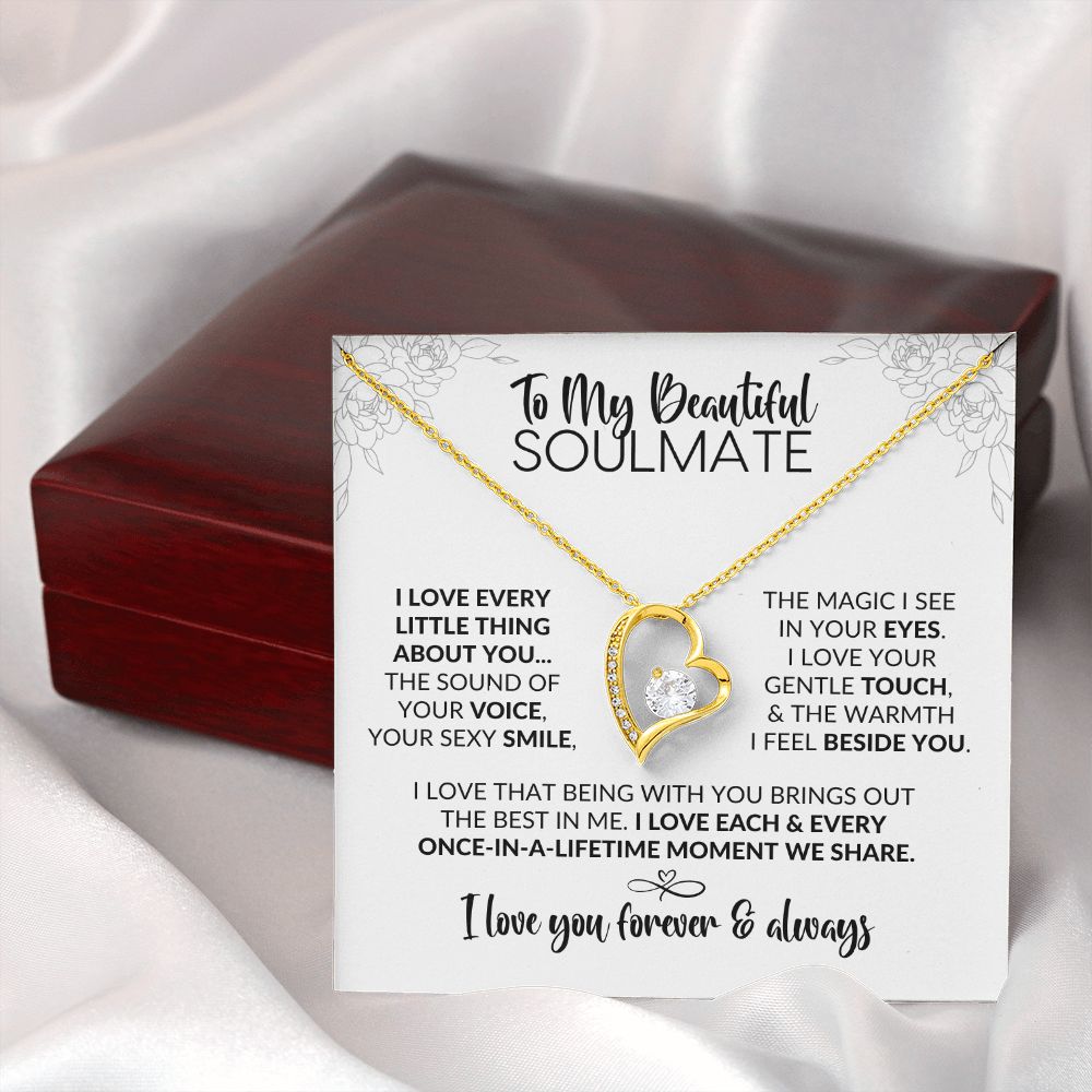 To My Soulmate | Every Little Thing | Forever Love Necklace