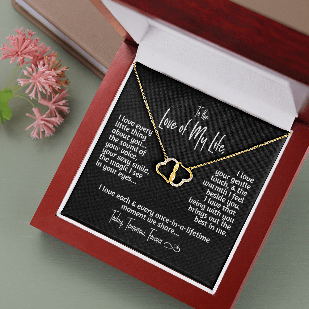 Gift for Wife, Fiancée, Girlfriend | Necklace for Love of My Life | Birthday, Valentine's Day, Christmas Present