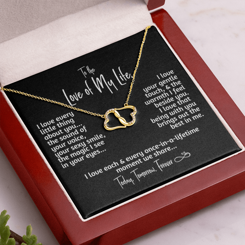 Gift for Wife, Fiancée, Girlfriend | Necklace for Love of My Life | Birthday, Valentine's Day, Christmas Present