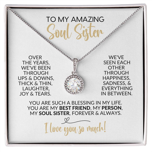 To My Soul Sister | Ups & Downs | Eternal Hope Necklace