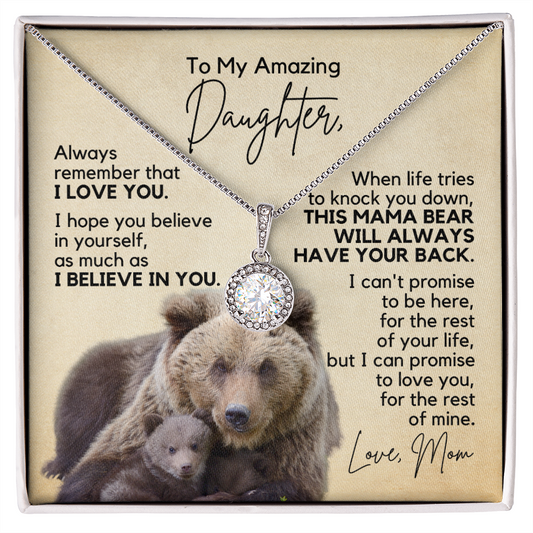 Gift for Daughter | Necklace from Mom | I Believe in You
