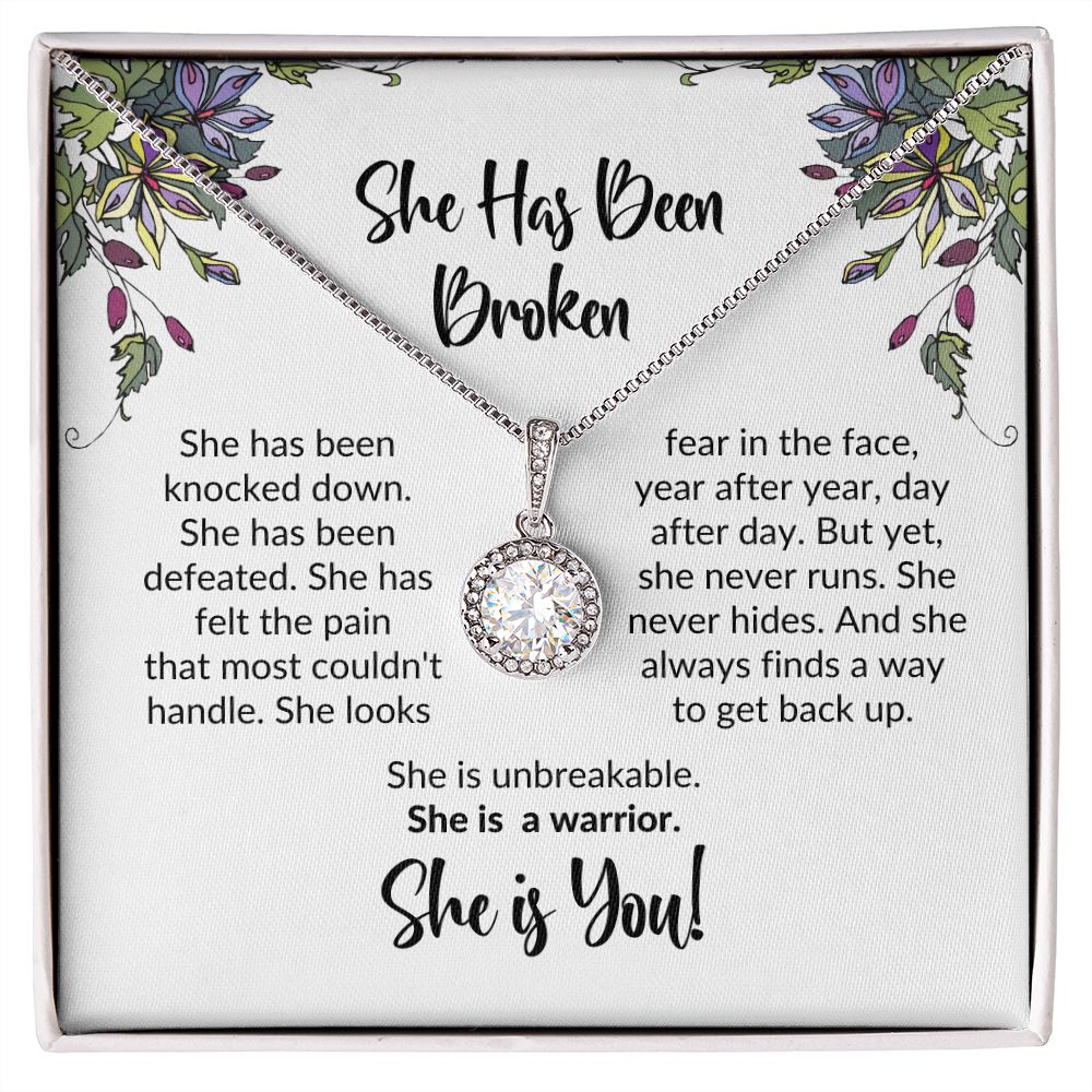 She Has Been Broken | Eternal Hope Necklace