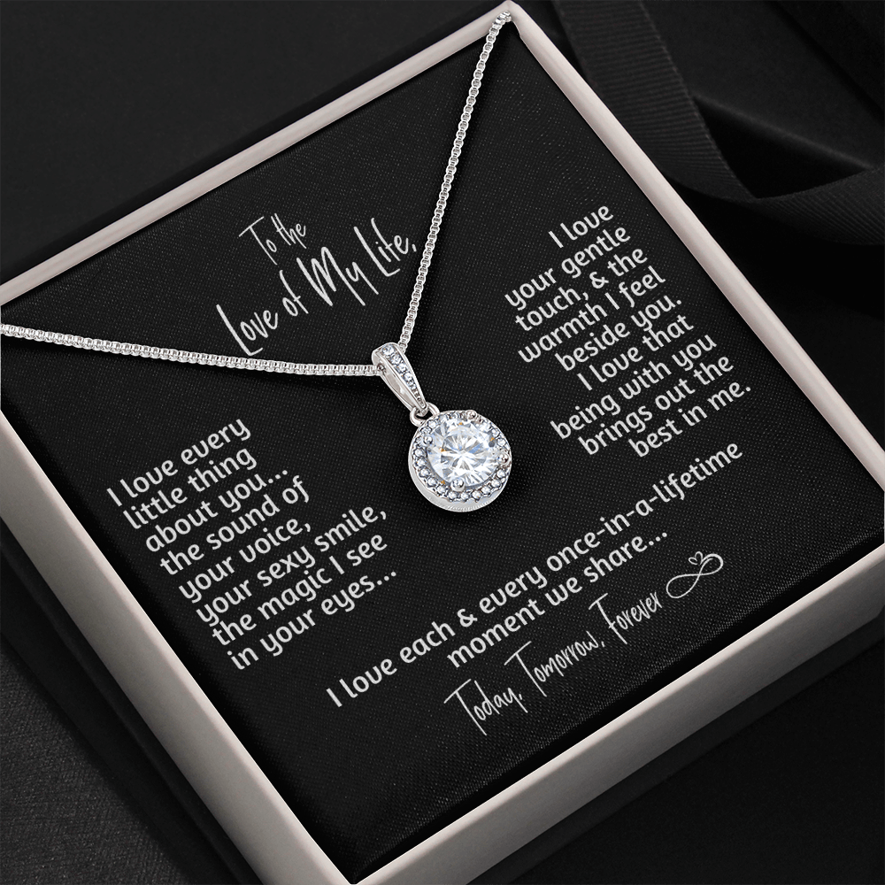 Gift for Wife, Fiancée, Girlfriend | Necklace for Love of My Life | Birthday, Valentine's Day, Christmas Present