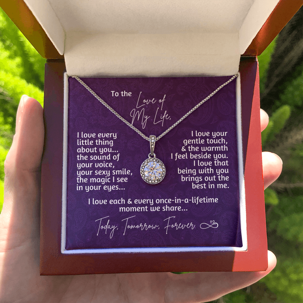 Gift for Love of Your Life | Necklace for Wife, Fiancée, Girlfriend | Every Moment