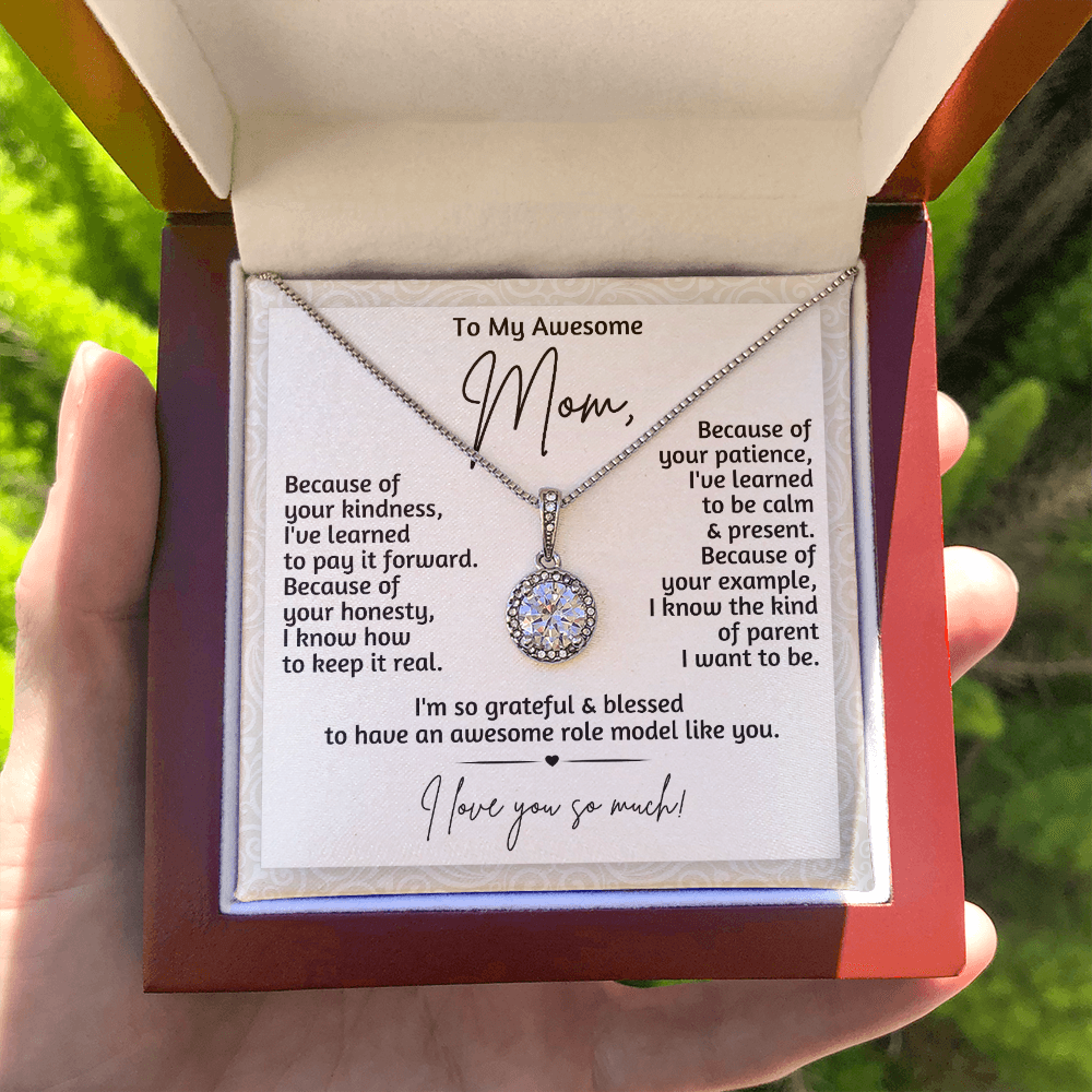 Gift for Mom | Necklace for Mom from Daughter/Son | Awesome Role Model