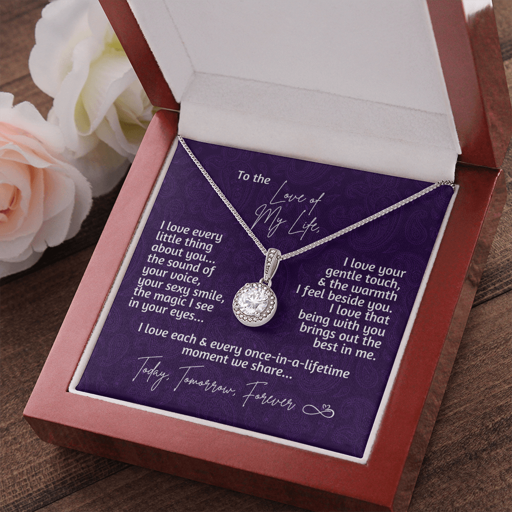 Gift for Love of Your Life | Necklace for Wife, Fiancée, Girlfriend | Every Moment