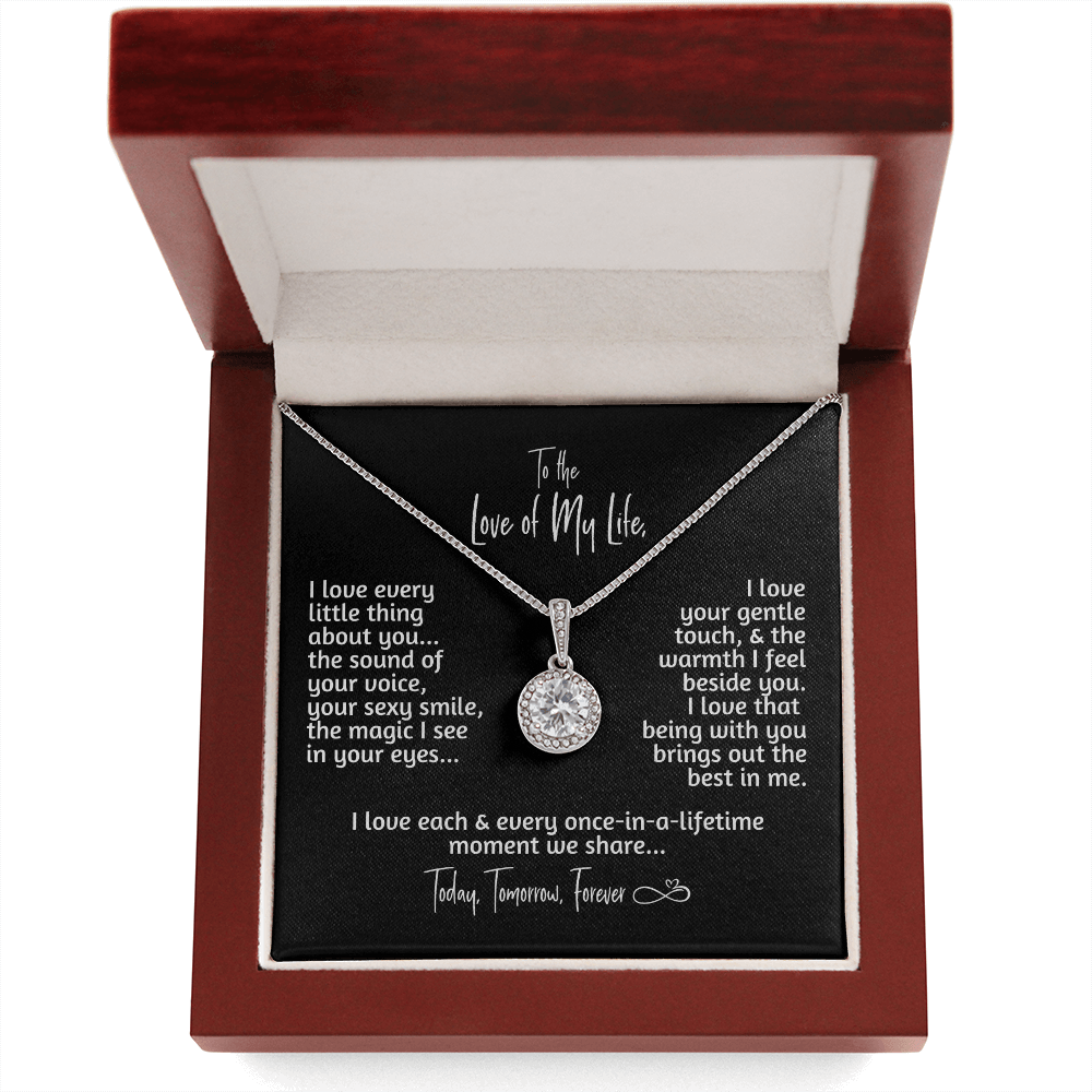 Gift for Wife, Fiancée, Girlfriend | Necklace for Love of My Life | Birthday, Valentine's Day, Christmas Present