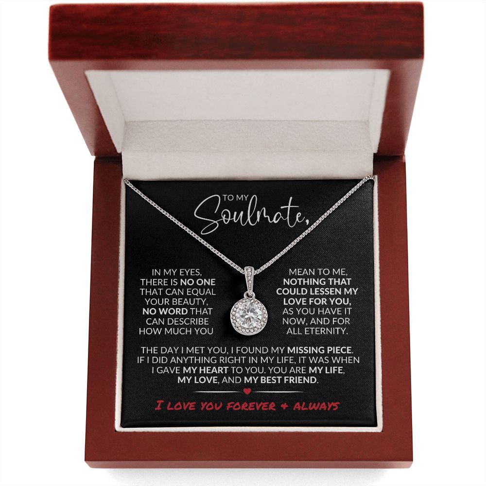 To My Soulmate | In My Eyes | Eternal Hope Necklace