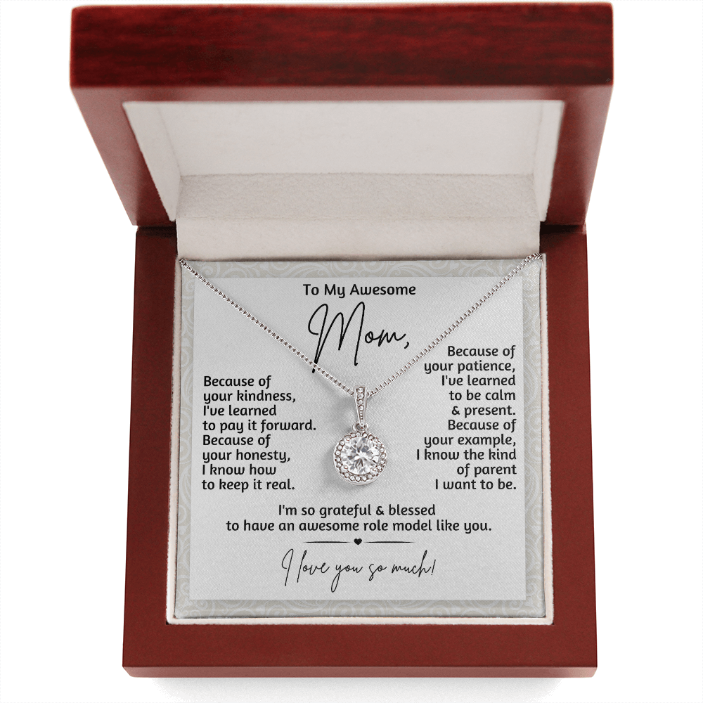 Gift for Mom | Necklace for Mom from Daughter/Son | Awesome Role Model