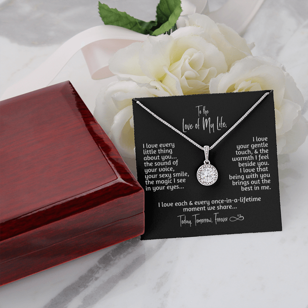 Gift for Wife, Fiancée, Girlfriend | Necklace for Love of My Life | Birthday, Valentine's Day, Christmas Present