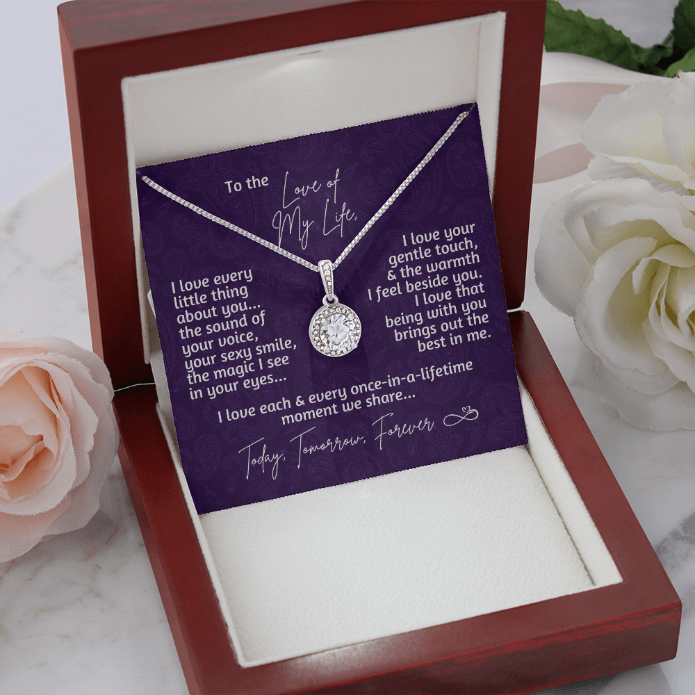 Gift for Love of Your Life | Necklace for Wife, Fiancée, Girlfriend | Every Moment