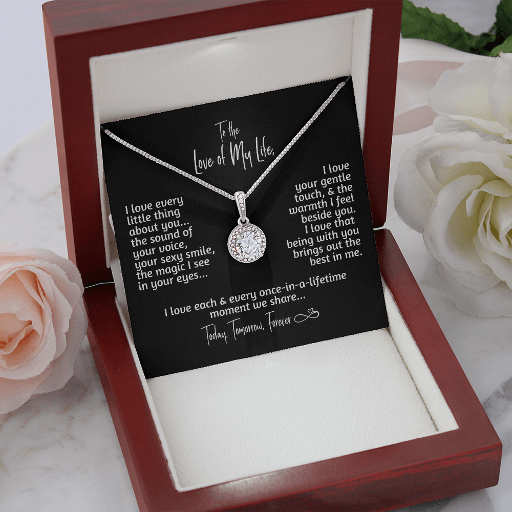 Gift for Wife, Fiancée, Girlfriend | Necklace for Love of My Life | Birthday, Valentine's Day, Christmas Present