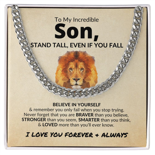 To My Son | Believe In Yourself | Cuban Chain