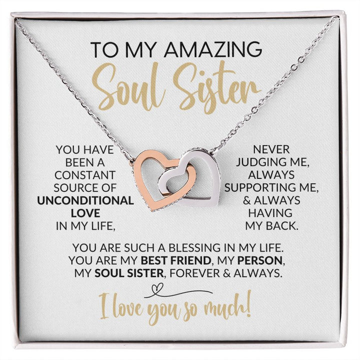 Soul Sisters Jewelry | Two Sister Necklace | Two Letter Necklace | Soul  Sisters | Two