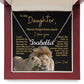 To My Daughter | Personalized Name Necklace | This Old Lion