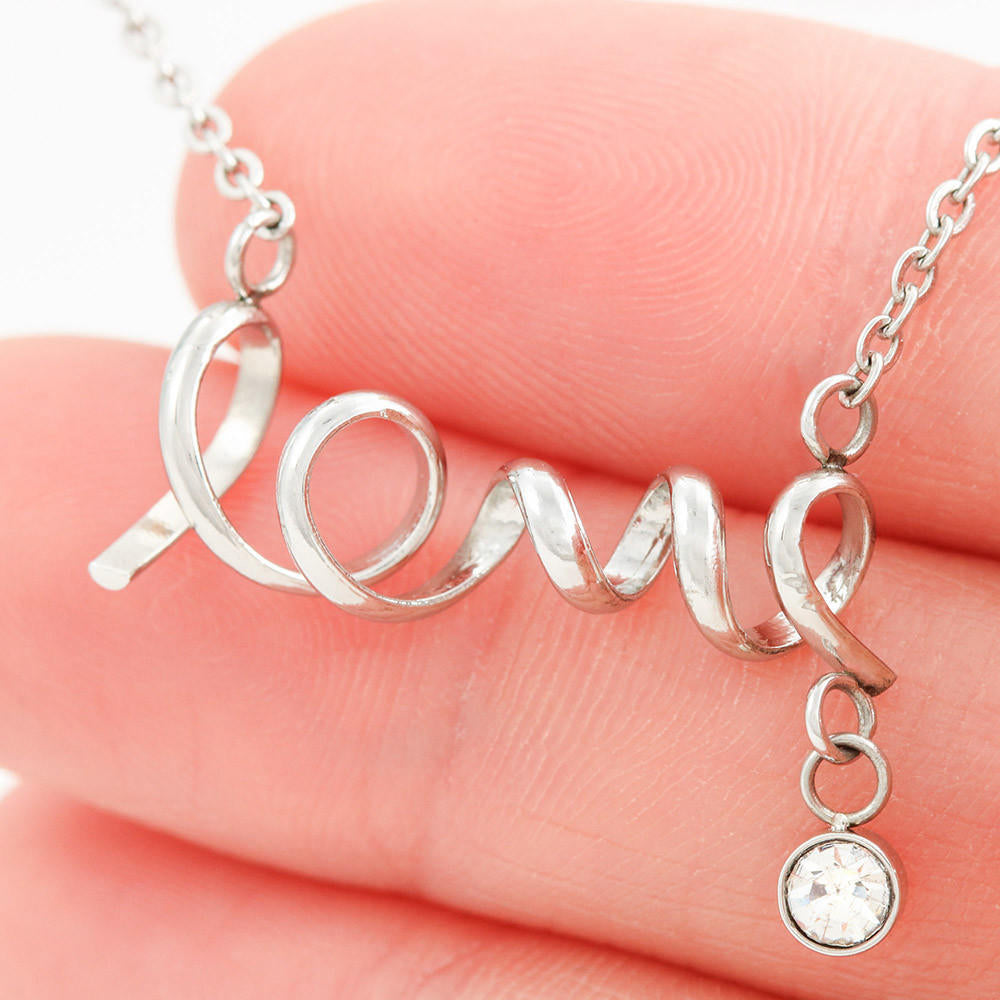 Mother to Daughter "Love" Necklace - You Will Always Have Me