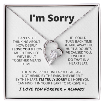 I'm Sorry | Forever Love Necklace
