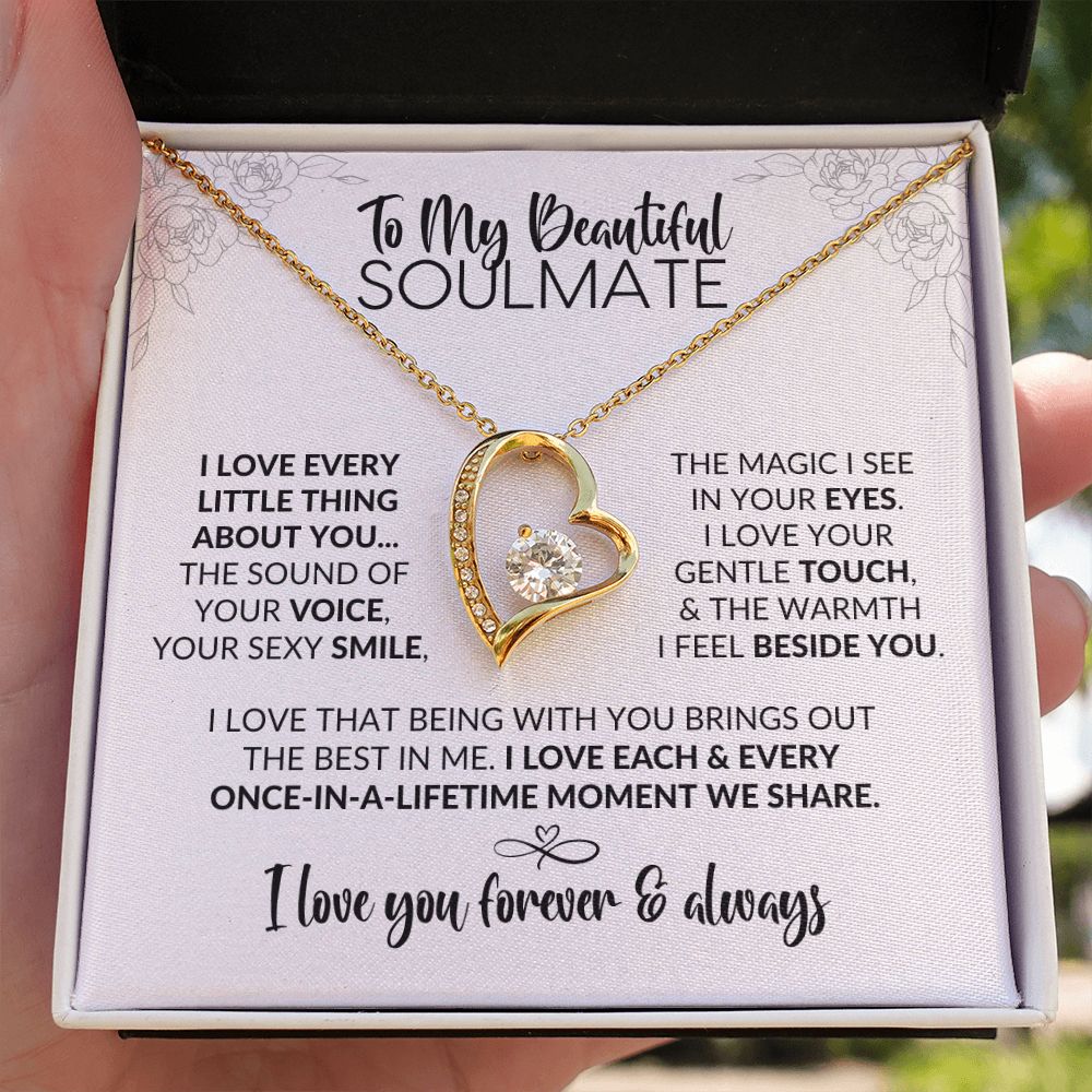 To My Soulmate | Every Little Thing | Forever Love Necklace