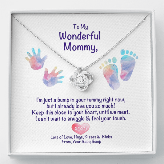 Pregnancy Gift | To My Mommy Necklace