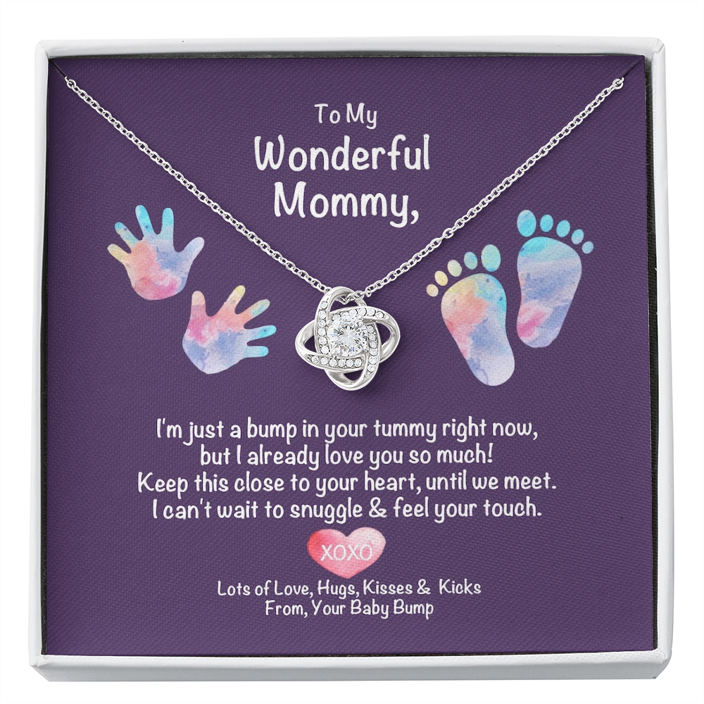 Pregnancy Gift | To My Mommy Necklace