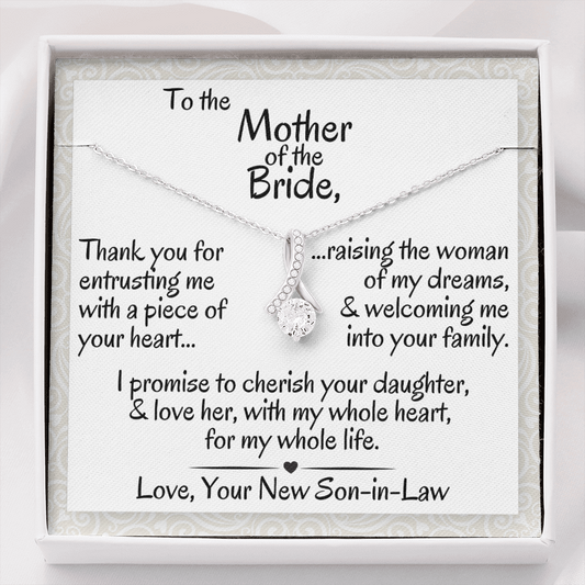 Gift for Mother of the Bride | Necklace for Bride's Mother from the Groom