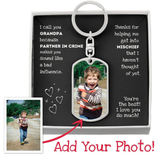 Funny Gift for Grandpa | Personalized Photo Gift from Grandchild
